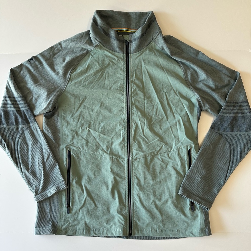 Smartwool Intraknit Jacket Mens Lead Active Merino Full Zip Outdoor Fast Dry